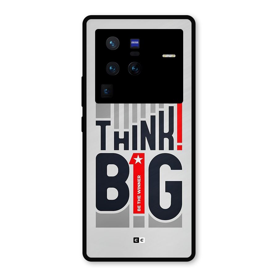 Think Big Metal Back Case for Vivo X80 Pro