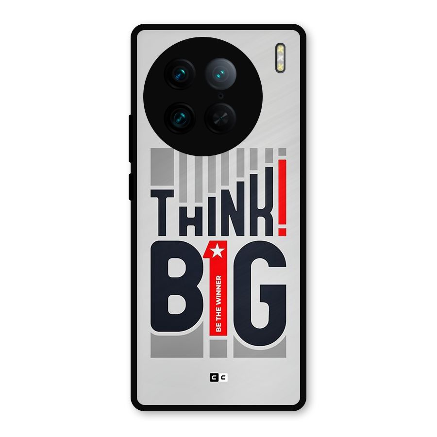 Think Big Metal Back Case for Vivo X90 Pro