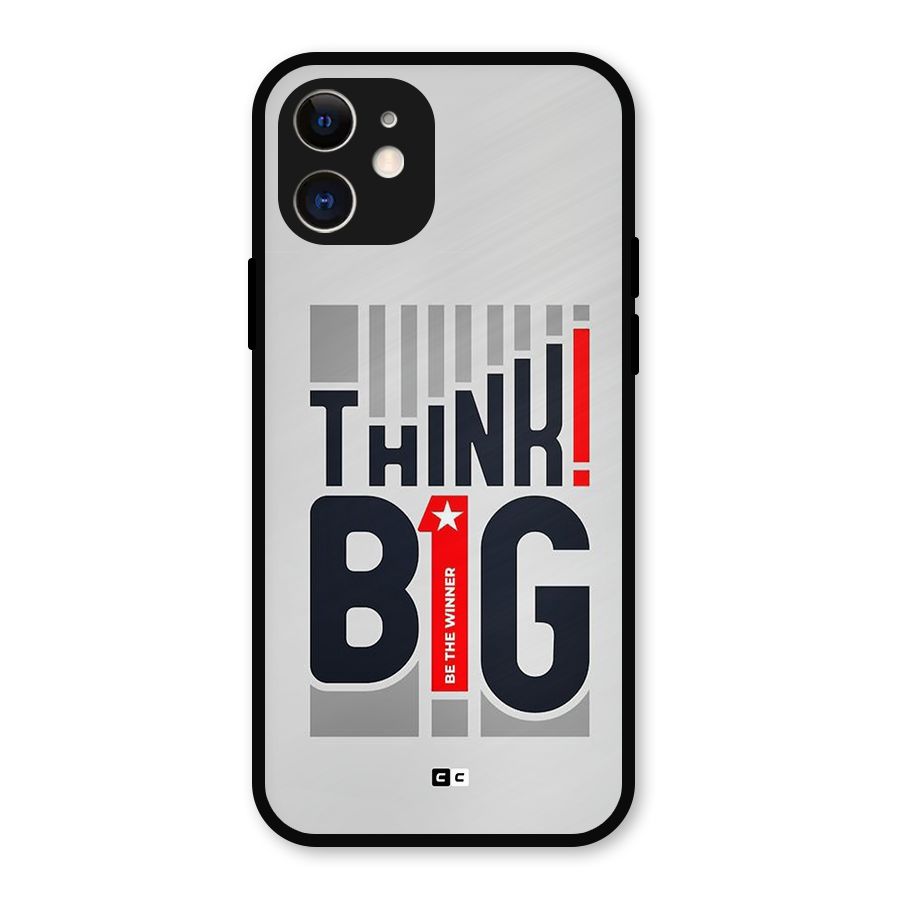 Think Big Metal Back Case for iPhone 12