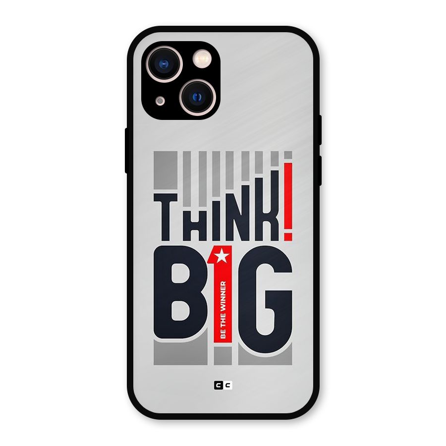 Think Big Metal Back Case for iPhone 13