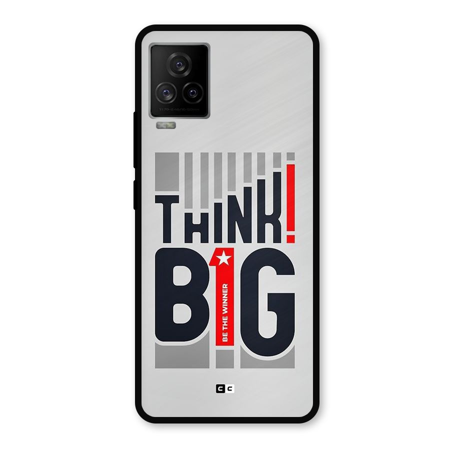 Think Big Metal Back Case for iQOO 7 Legend 5G