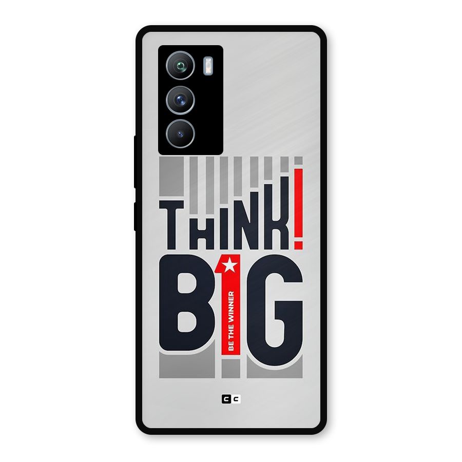 Think Big Metal Back Case for iQOO 9 SE