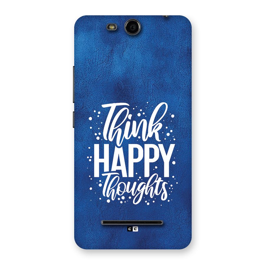Think Happy Thoughts Back Case for Canvas Juice 3 Q392