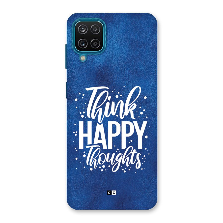 Think Happy Thoughts Back Case for Galaxy M12