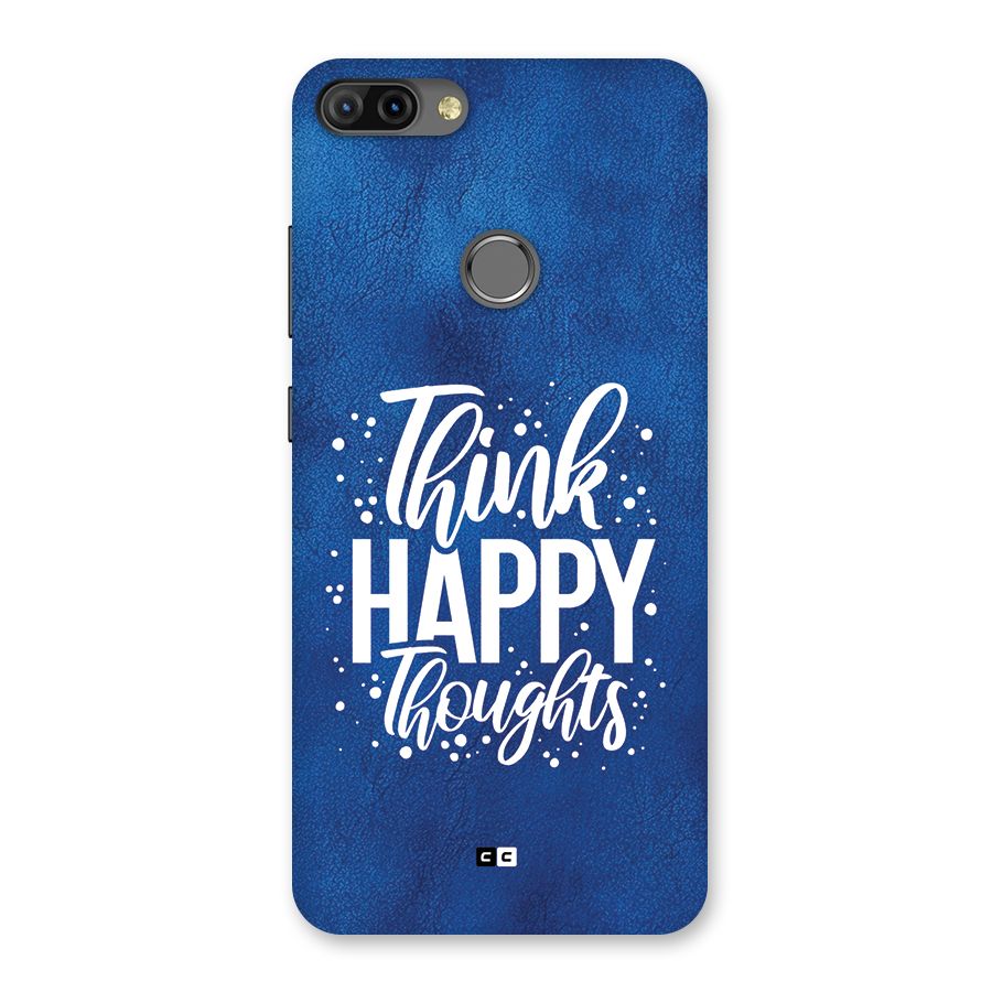 Think Happy Thoughts Back Case for Infinix Hot 6 Pro
