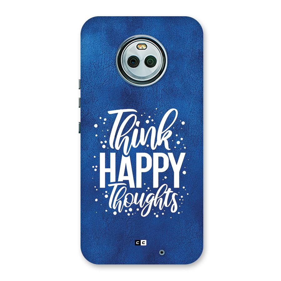 Think Happy Thoughts Back Case for Moto X4