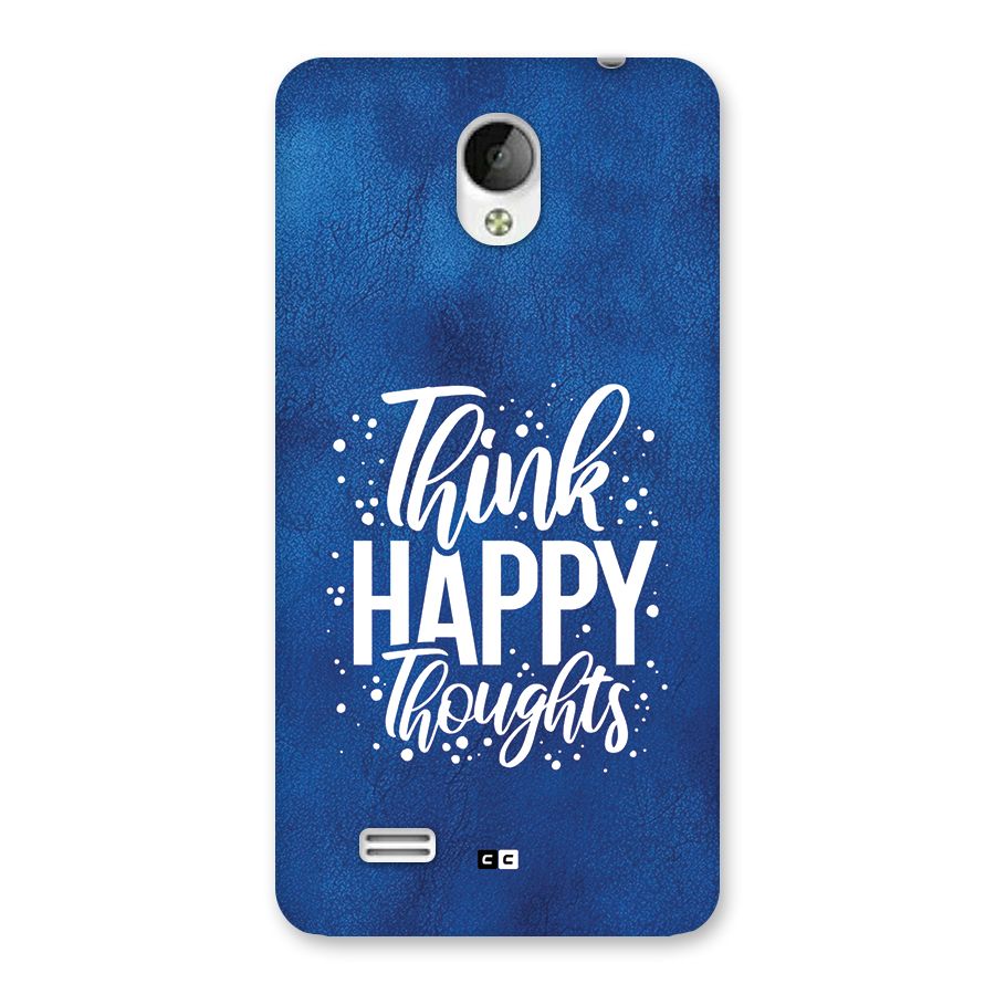 Think Happy Thoughts Back Case for Vivo Y21