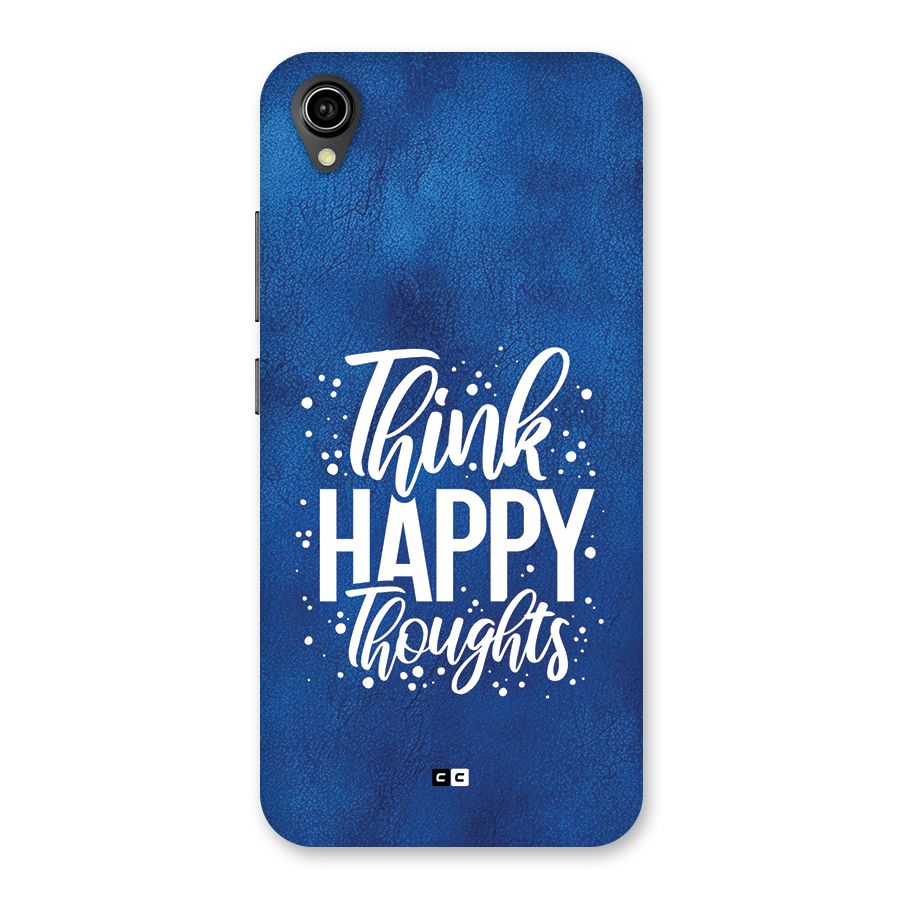 Think Happy Thoughts Back Case for Vivo Y90