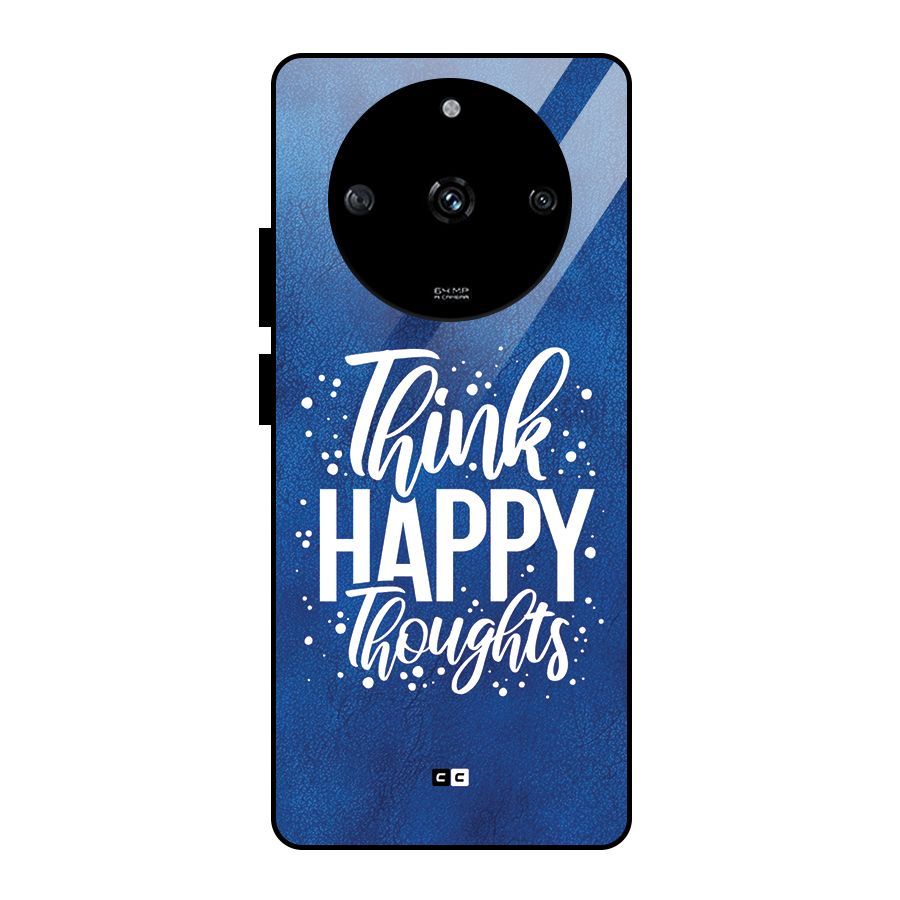 Think Happy Thoughts Glass Back Case for Realme Narzo 60 5G