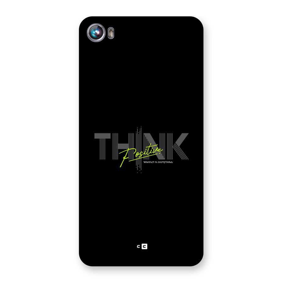 Think Positive Only Back Case for Canvas Fire 4 (A107)
