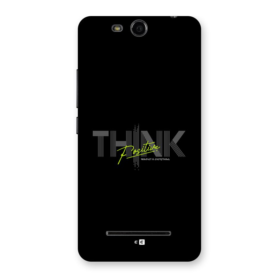 Think Positive Only Back Case for Canvas Juice 3 Q392