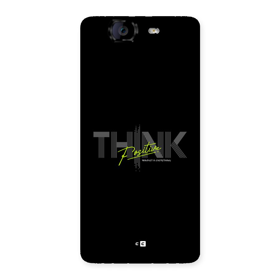 Think Positive Only Back Case for Canvas Knight A350