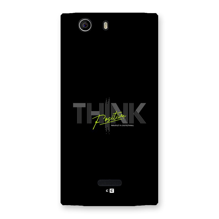 Think Positive Only Back Case for Canvas Nitro 2 E311