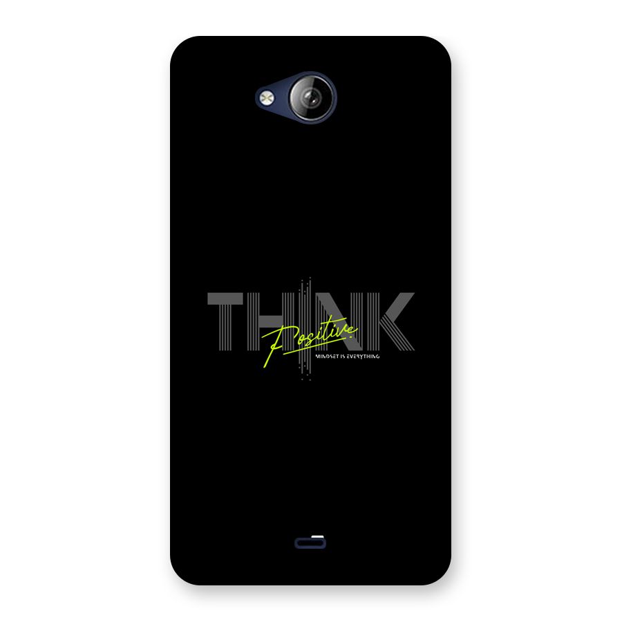 Think Positive Only Back Case for Canvas Play Q355