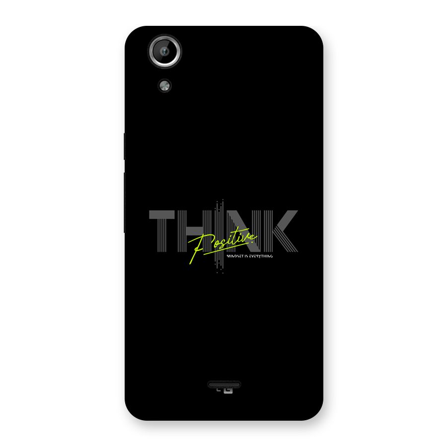 Think Positive Only Back Case for Canvas Selfie Lens Q345