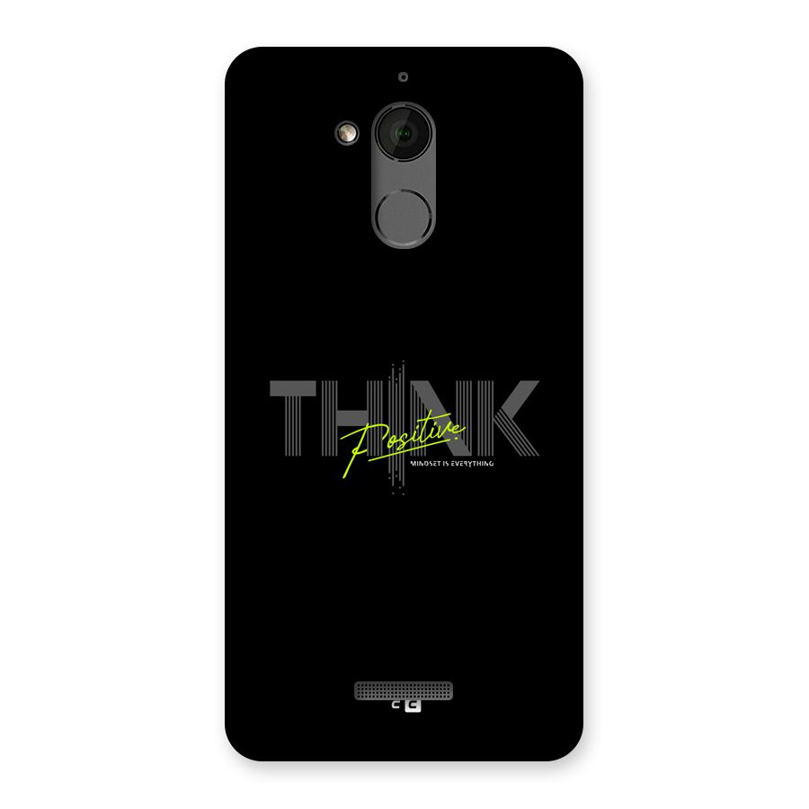 Think Positive Only Back Case for Coolpad Note 5
