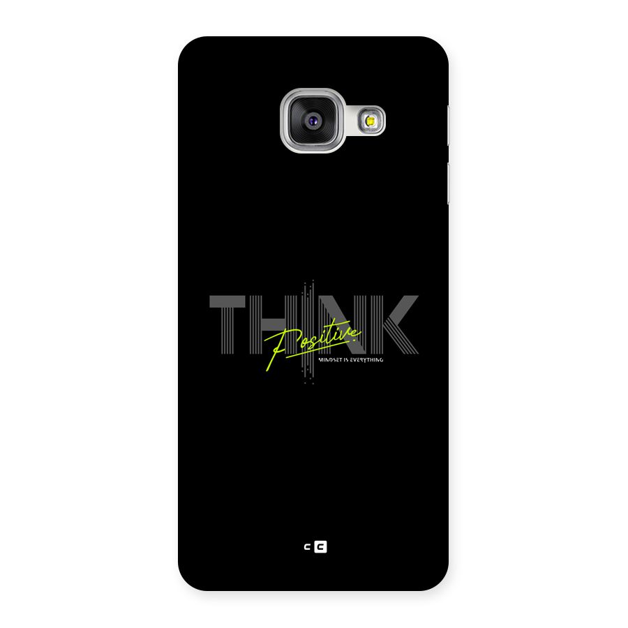 Think Positive Only Back Case for Galaxy A3 (2016)