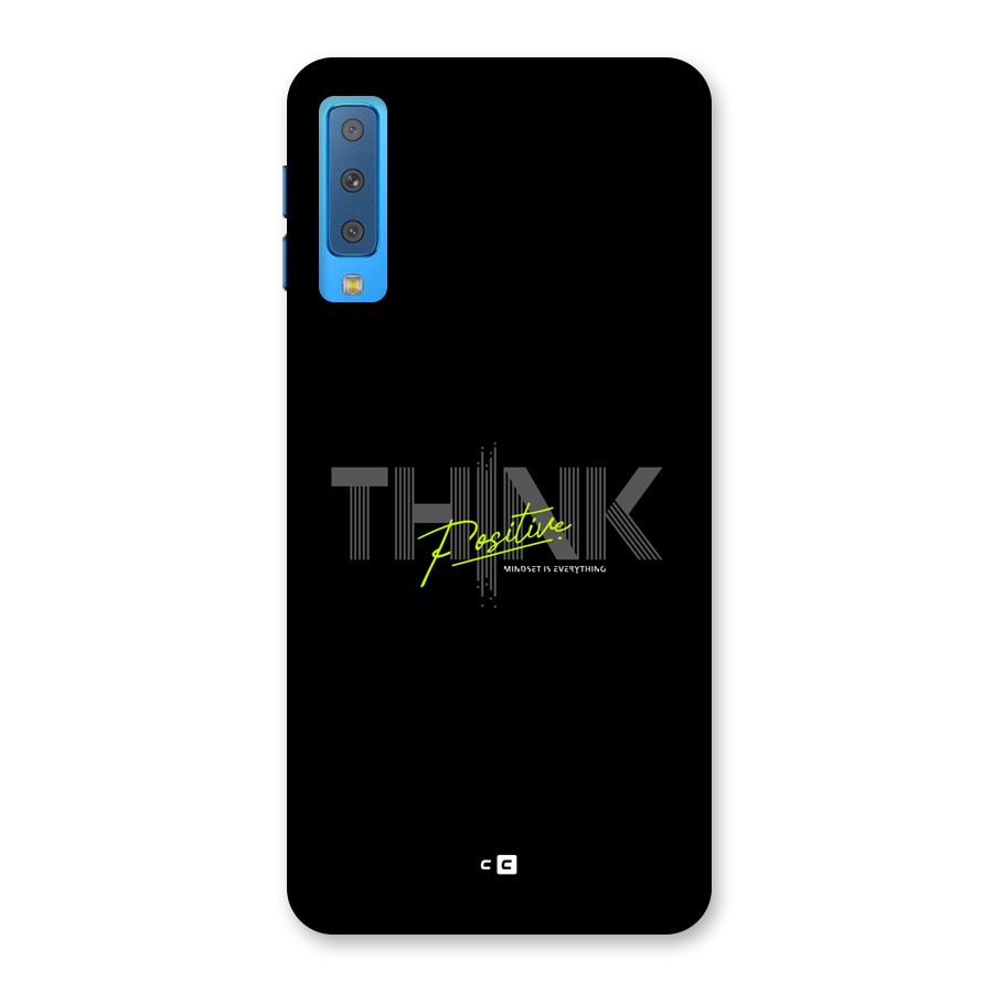 Think Positive Only Back Case for Galaxy A7 (2018)