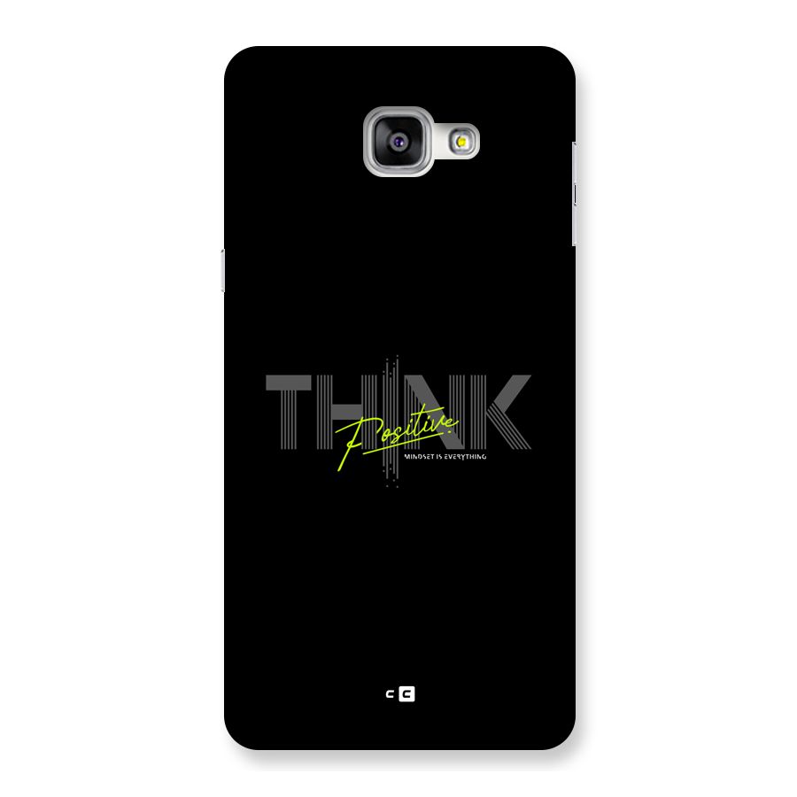 Think Positive Only Back Case for Galaxy A9