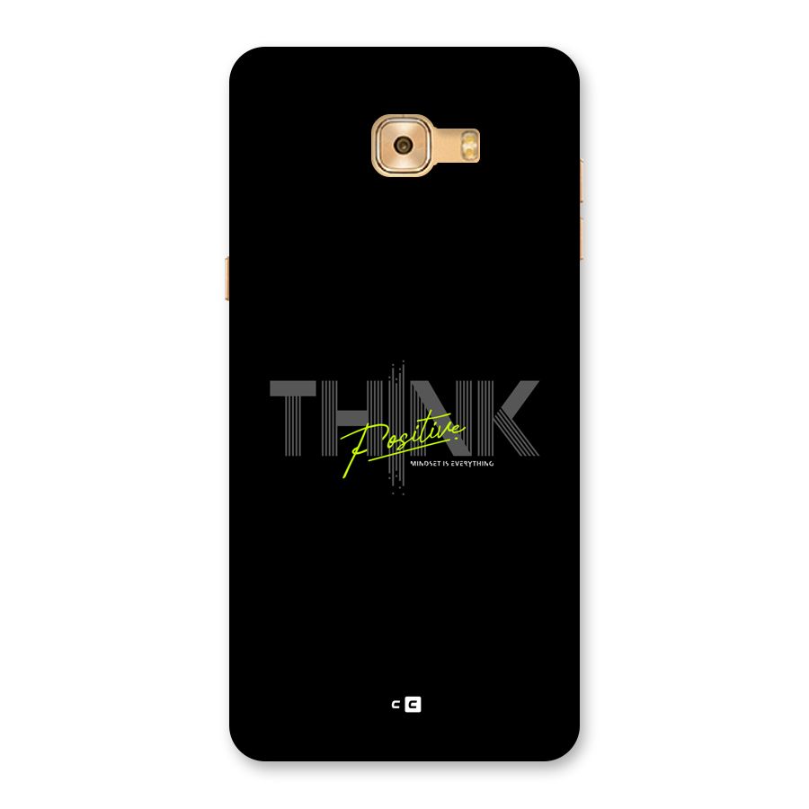 Think Positive Only Back Case for Galaxy C9 Pro