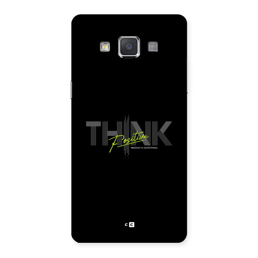 Think Positive Only Back Case for Galaxy Grand Max