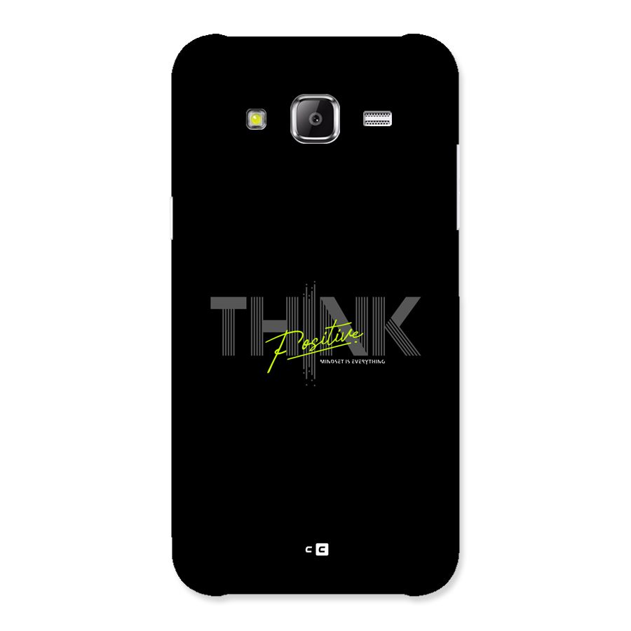 Think Positive Only Back Case for Galaxy J2 Prime
