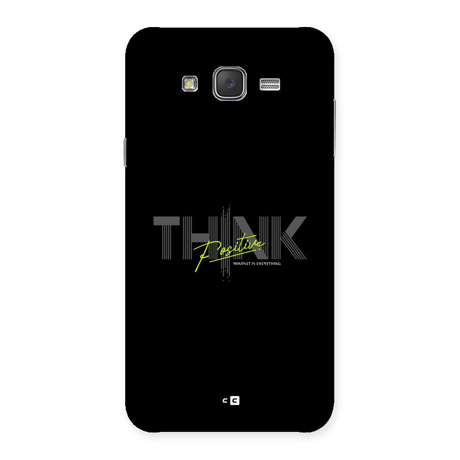 Think Positive Only Back Case for Galaxy J7