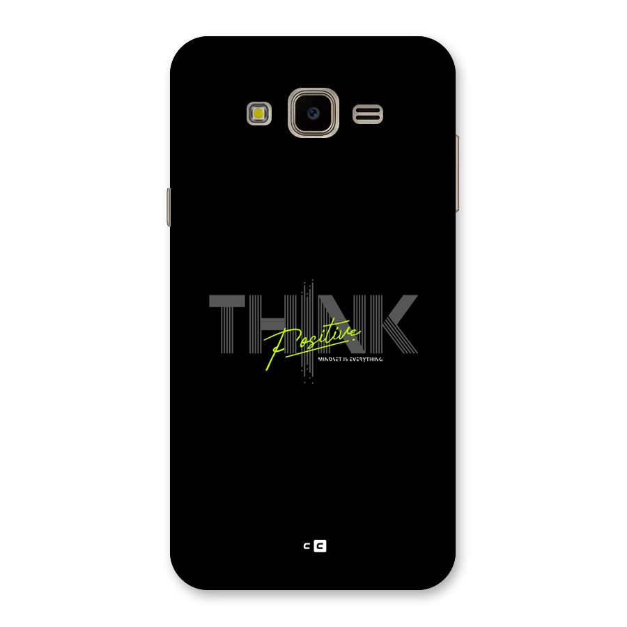 Think Positive Only Back Case for Galaxy J7 Nxt
