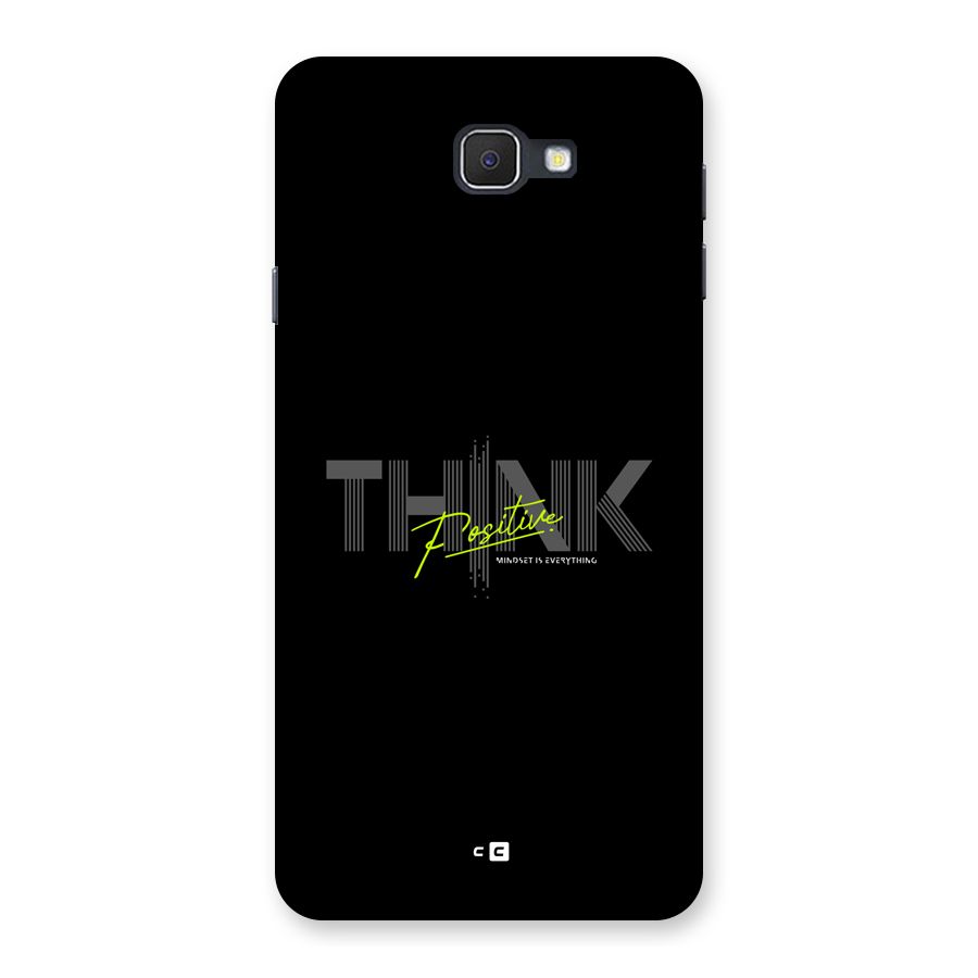 Think Positive Only Back Case for Galaxy J7 Prime