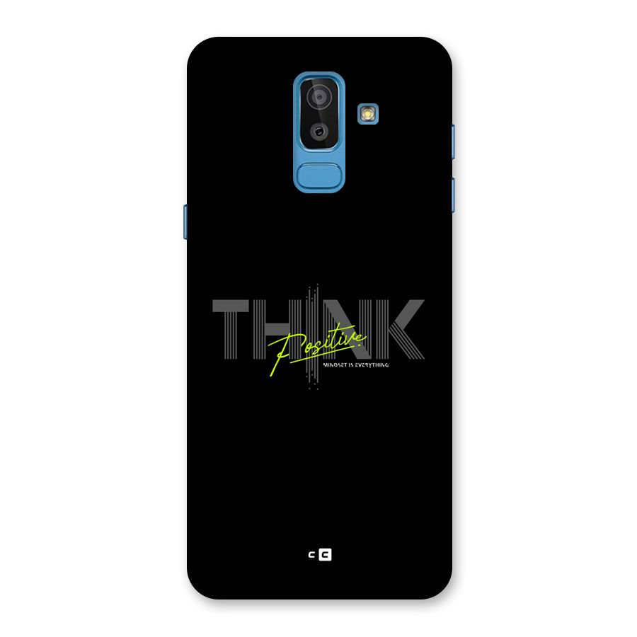 Think Positive Only Back Case for Galaxy J8