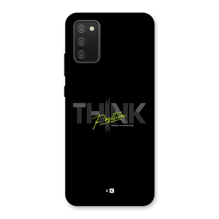 Think Positive Only Back Case for Galaxy M02s