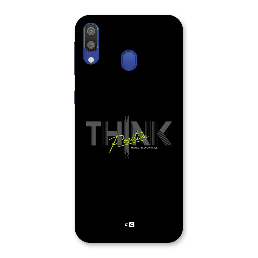 Think Positive Only Back Case for Galaxy M20