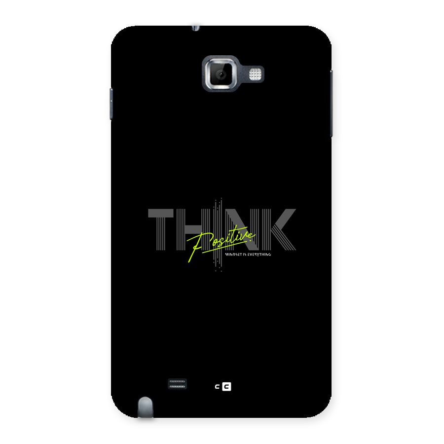 Think Positive Only Back Case for Galaxy Note