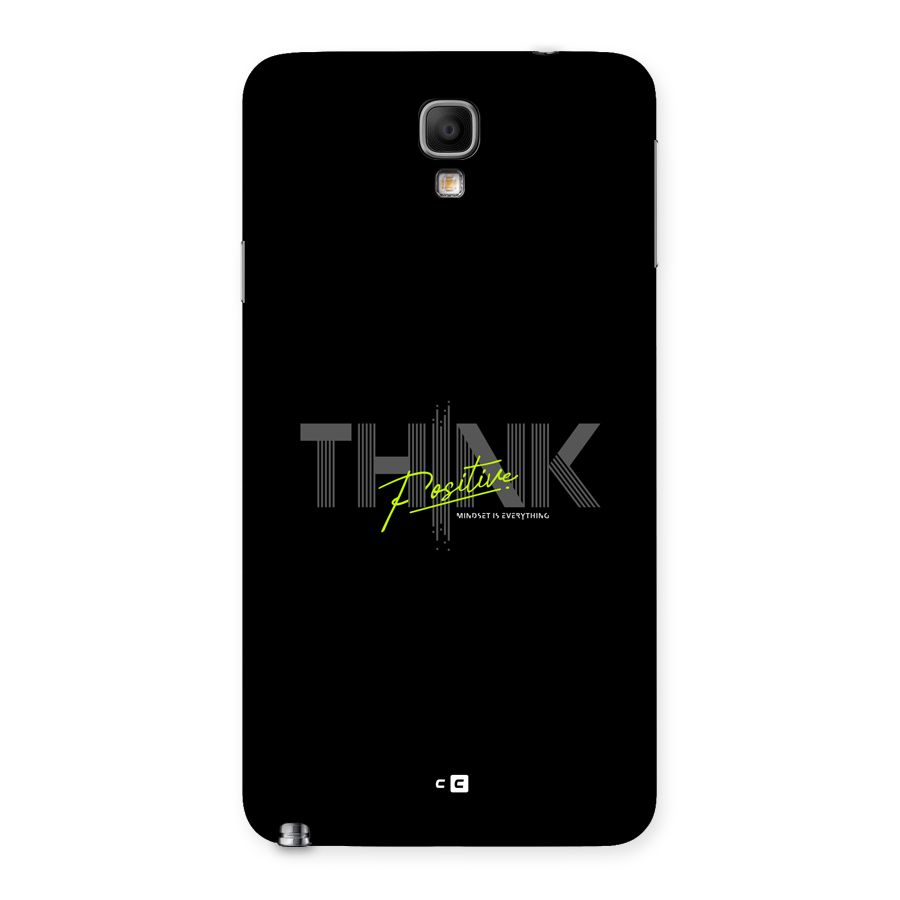 Think Positive Only Back Case for Galaxy Note 3 Neo
