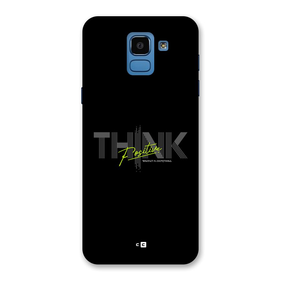Think Positive Only Back Case for Galaxy On6