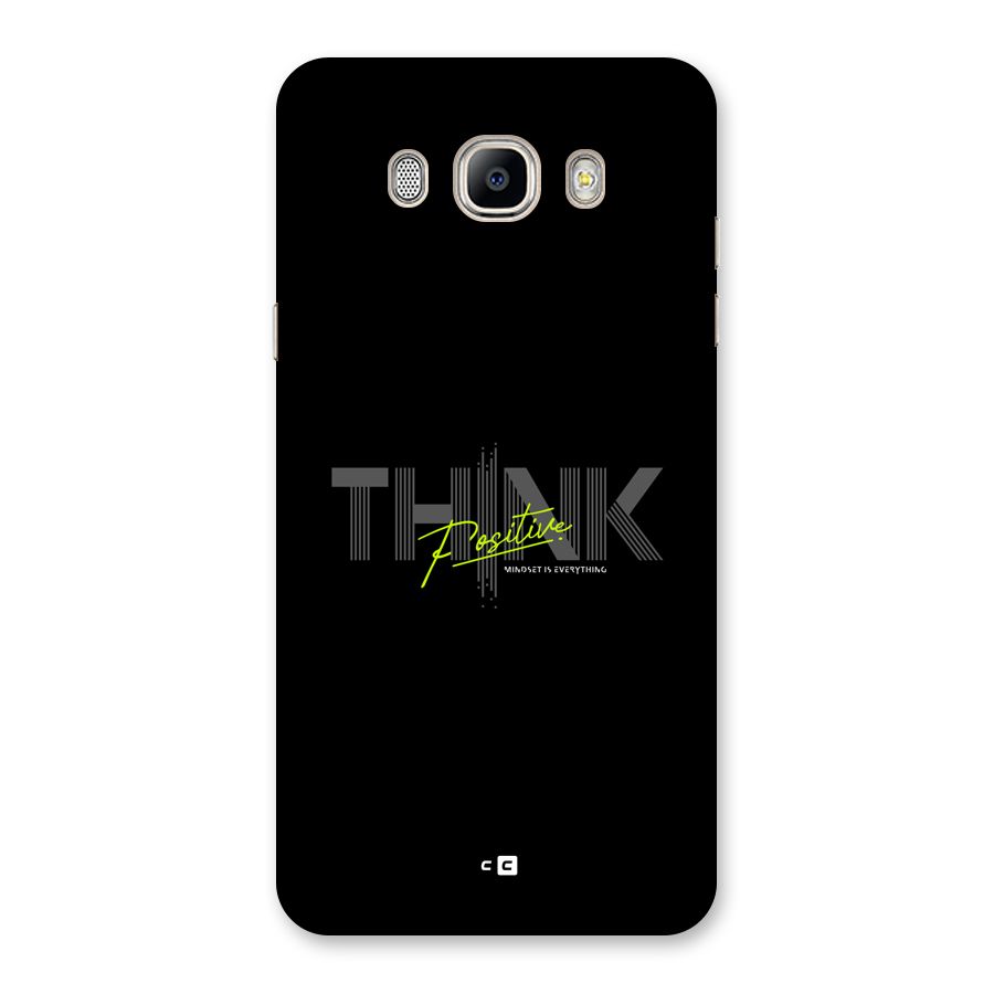Think Positive Only Back Case for Galaxy On8
