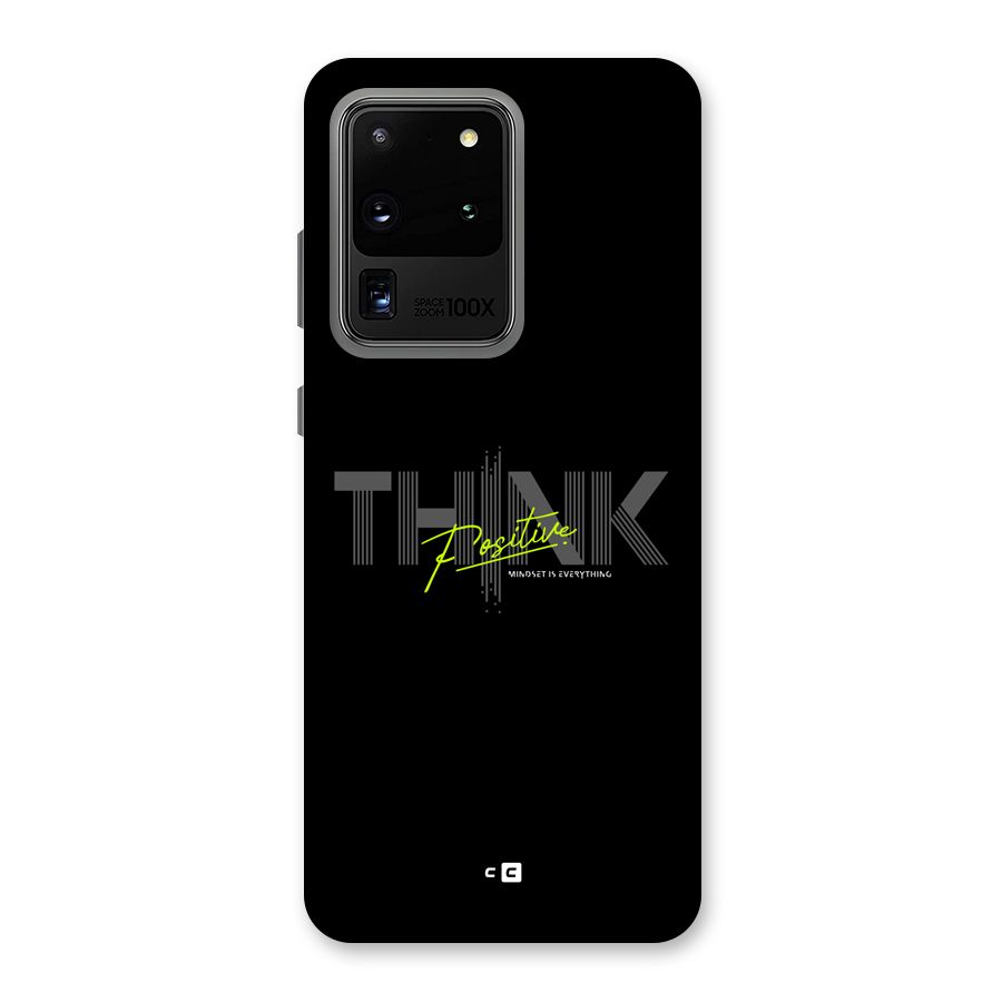 Think Positive Only Back Case for Galaxy S20 Ultra