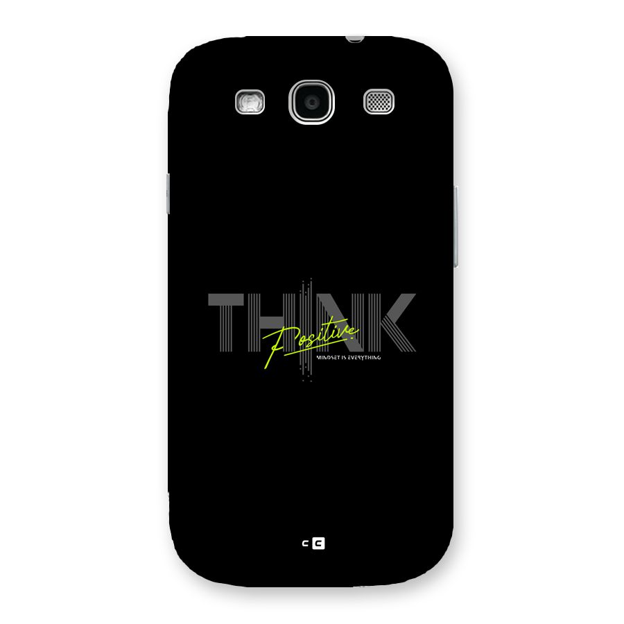 Think Positive Only Back Case for Galaxy S3