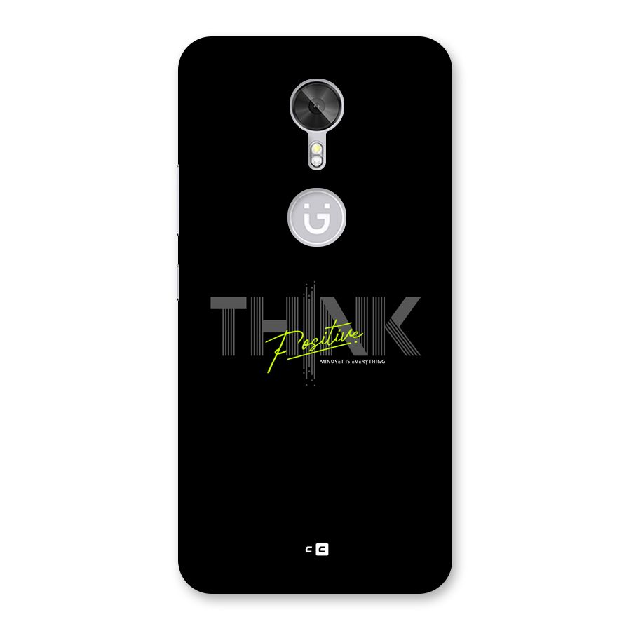 Think Positive Only Back Case for Gionee A1