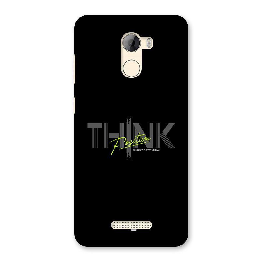 Think Positive Only Back Case for Gionee A1 LIte