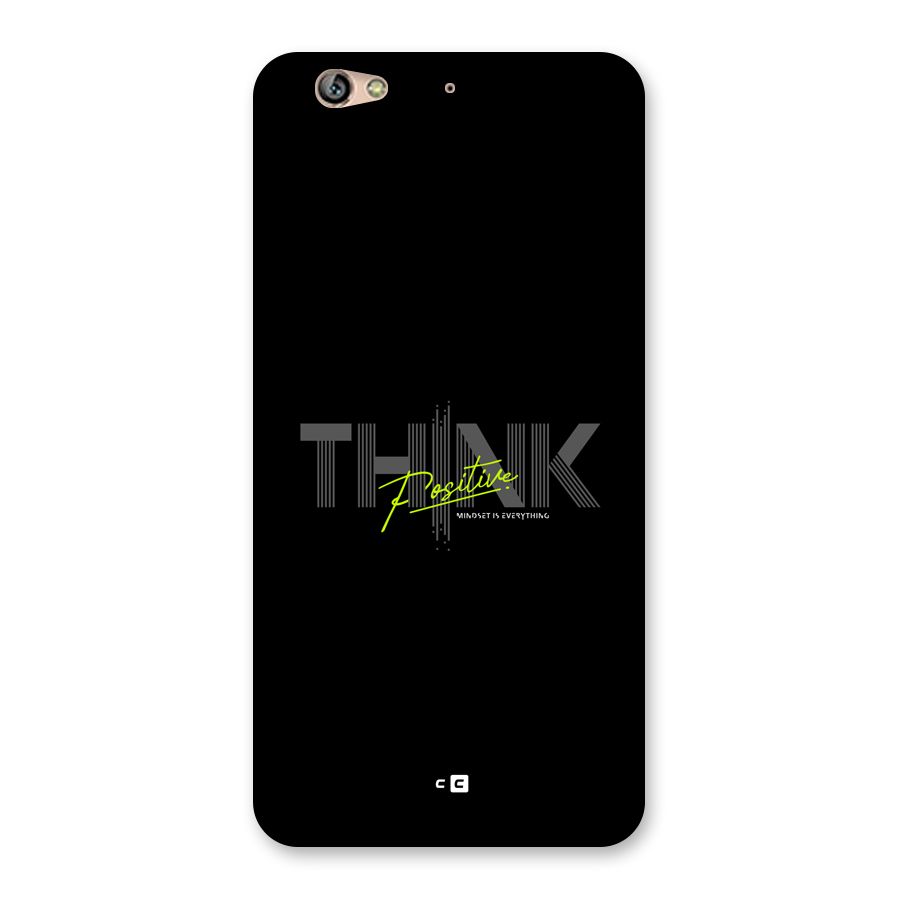 Think Positive Only Back Case for Gionee S6