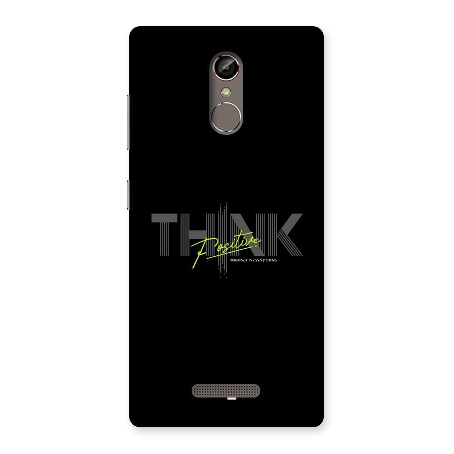 Think Positive Only Back Case for Gionee S6s