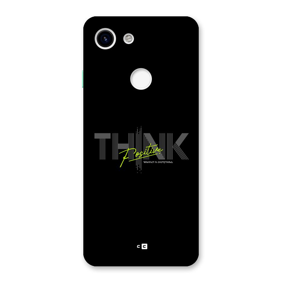Think Positive Only Back Case for Google Pixel 3