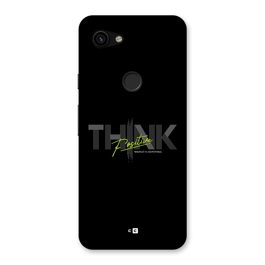 Think Positive Only Back Case for Google Pixel 3a