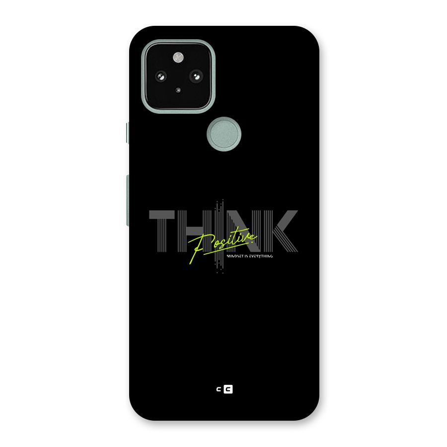 Think Positive Only Back Case for Google Pixel 5