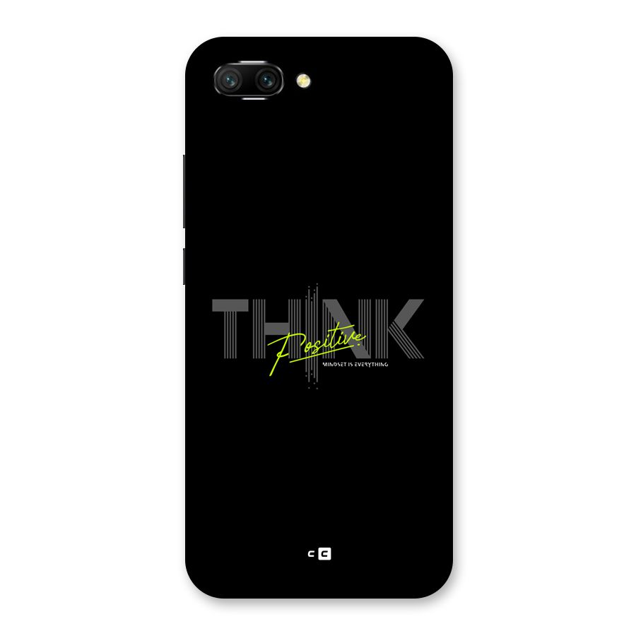 Think Positive Only Back Case for Honor 10