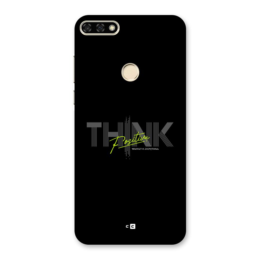 Think Positive Only Back Case for Honor 7A