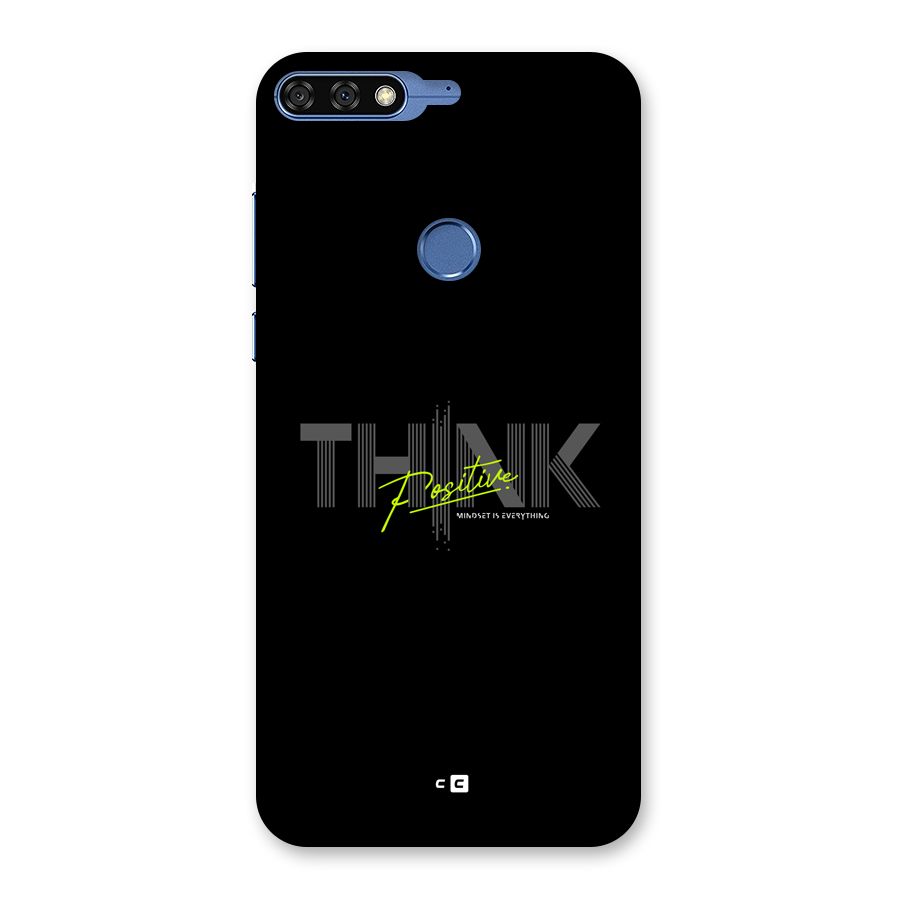 Think Positive Only Back Case for Honor 7C