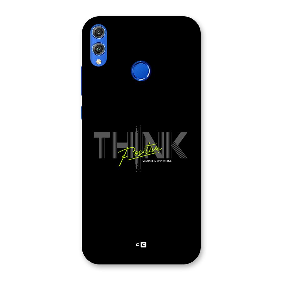 Think Positive Only Back Case for Honor 8X