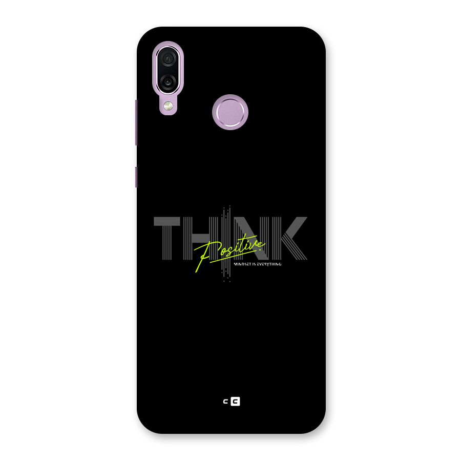 Think Positive Only Back Case for Honor Play